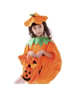 Детски костюм тиква от 3 части